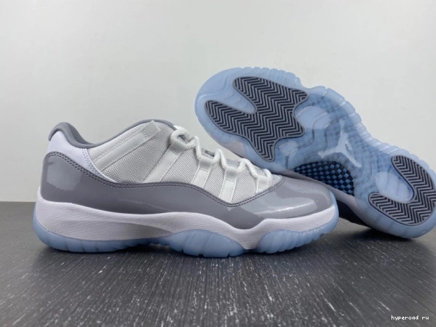 Grey Jordan Cement Low AV2187-140 11 Air 0811
